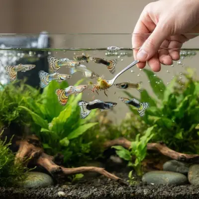 Guppy Treats and Live Foods