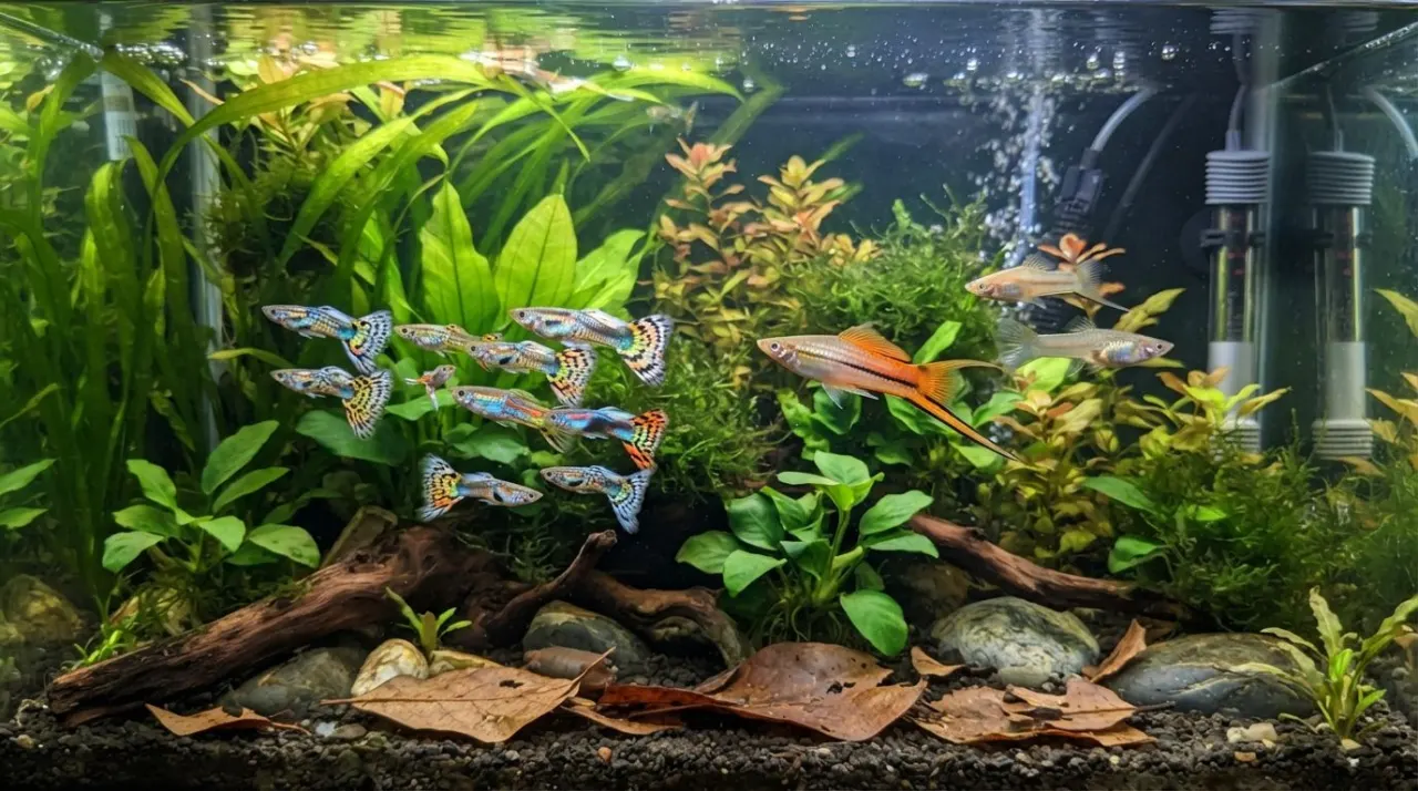 Can Guppies Live With Swordtails? guide image