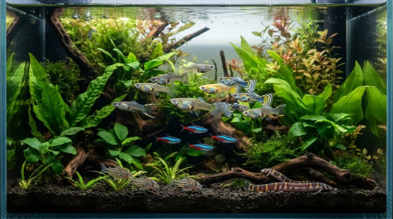 Best Tank Mates for Female Guppies guide image
