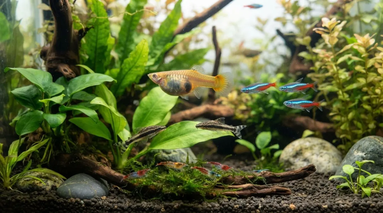 Best Tank Mates for Pregnant Guppies guide image