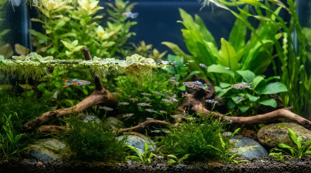 Best Tank Mates for Baby Guppies guide image
