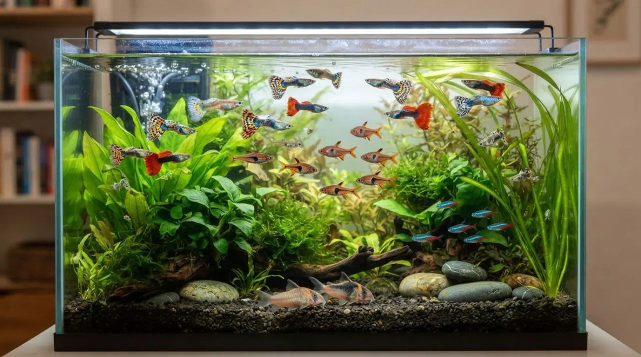 Guppy Tank Mate Compatibility Checker guide image