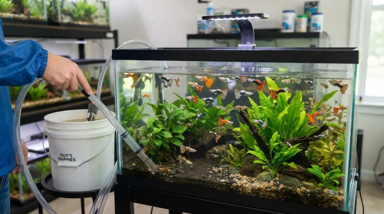 Guppy Water Change Guide featured image