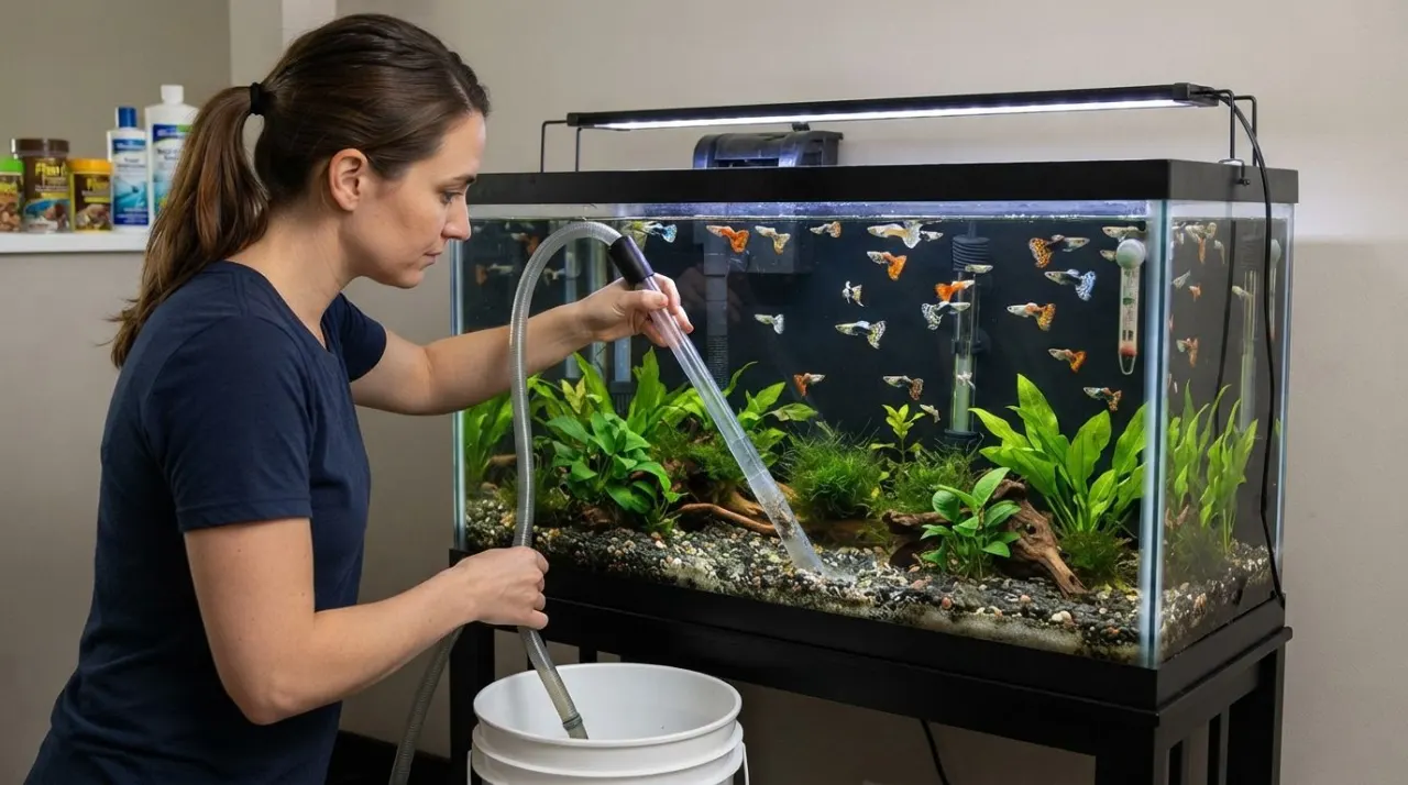 Guppy Tank Cleaning Guide featured image