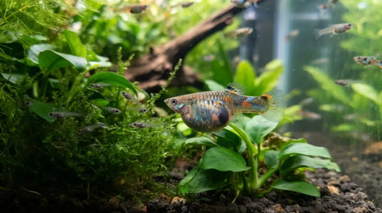 Signs a Guppy Is About to Give Birth featured image