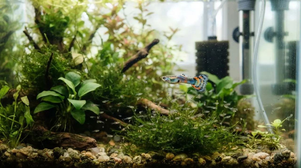What to Do After a Guppy Gives Birth featured image