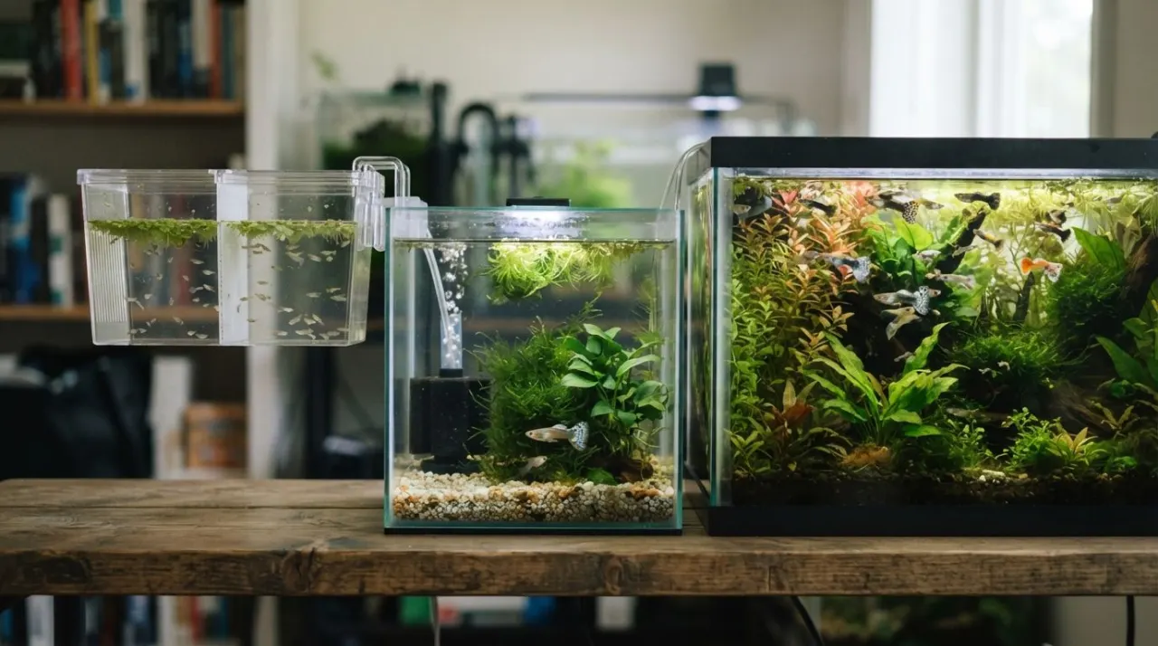 Breeding Box vs. Breeding Tank vs. Planted Tank featured image