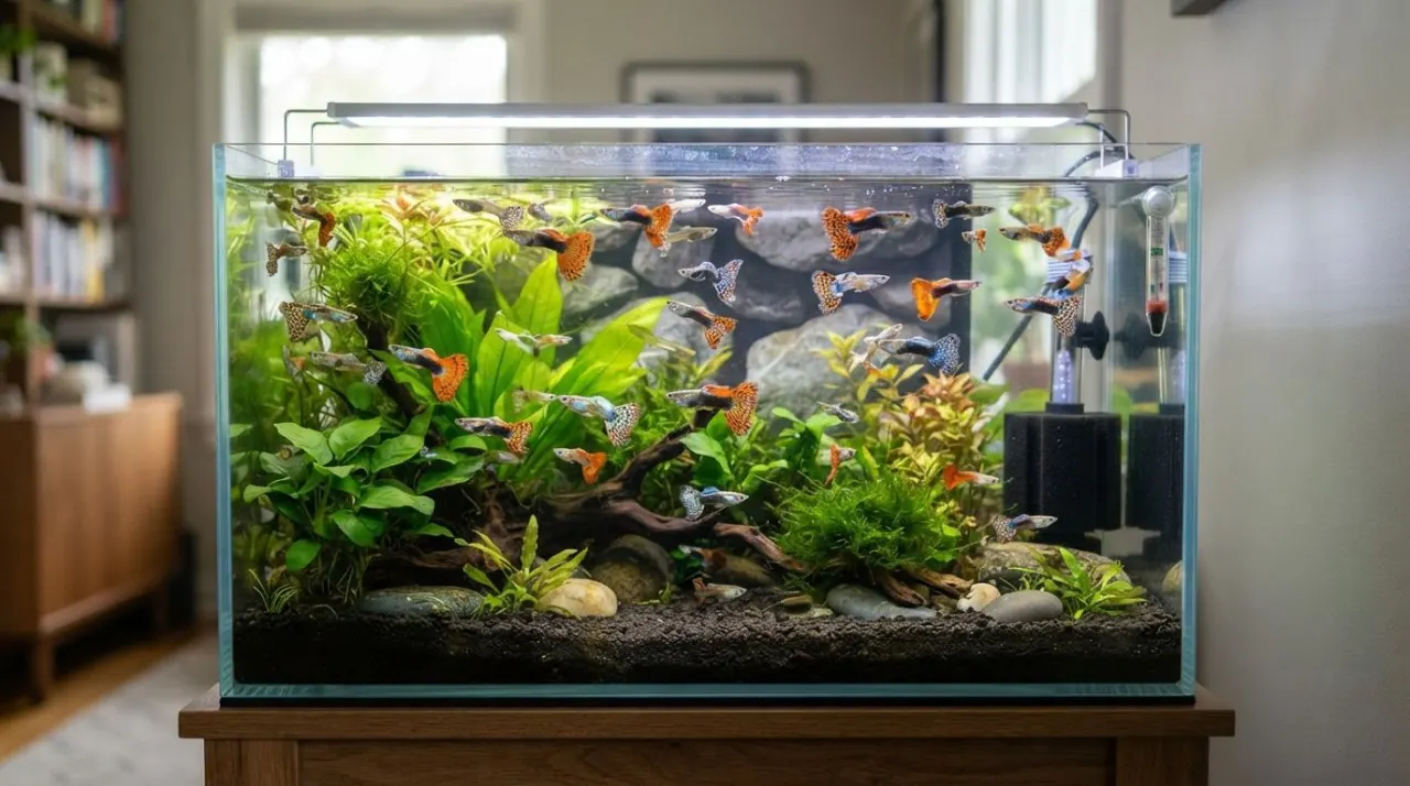 How to Set Up a Guppy Tank featured image