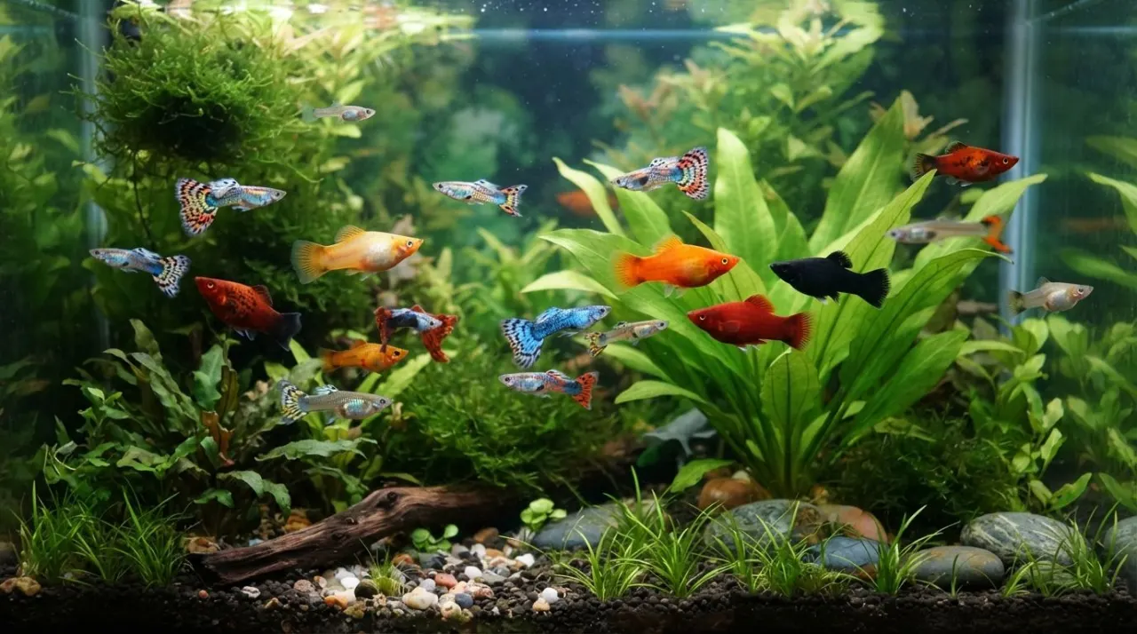 Can Guppies Live With Platies? guide image