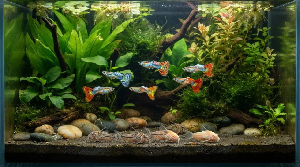 Can Guppies Live With Corydoras? guide image