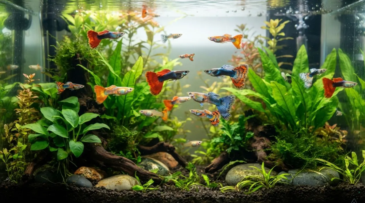 Beginner-Friendly Guppy Breeds featured image