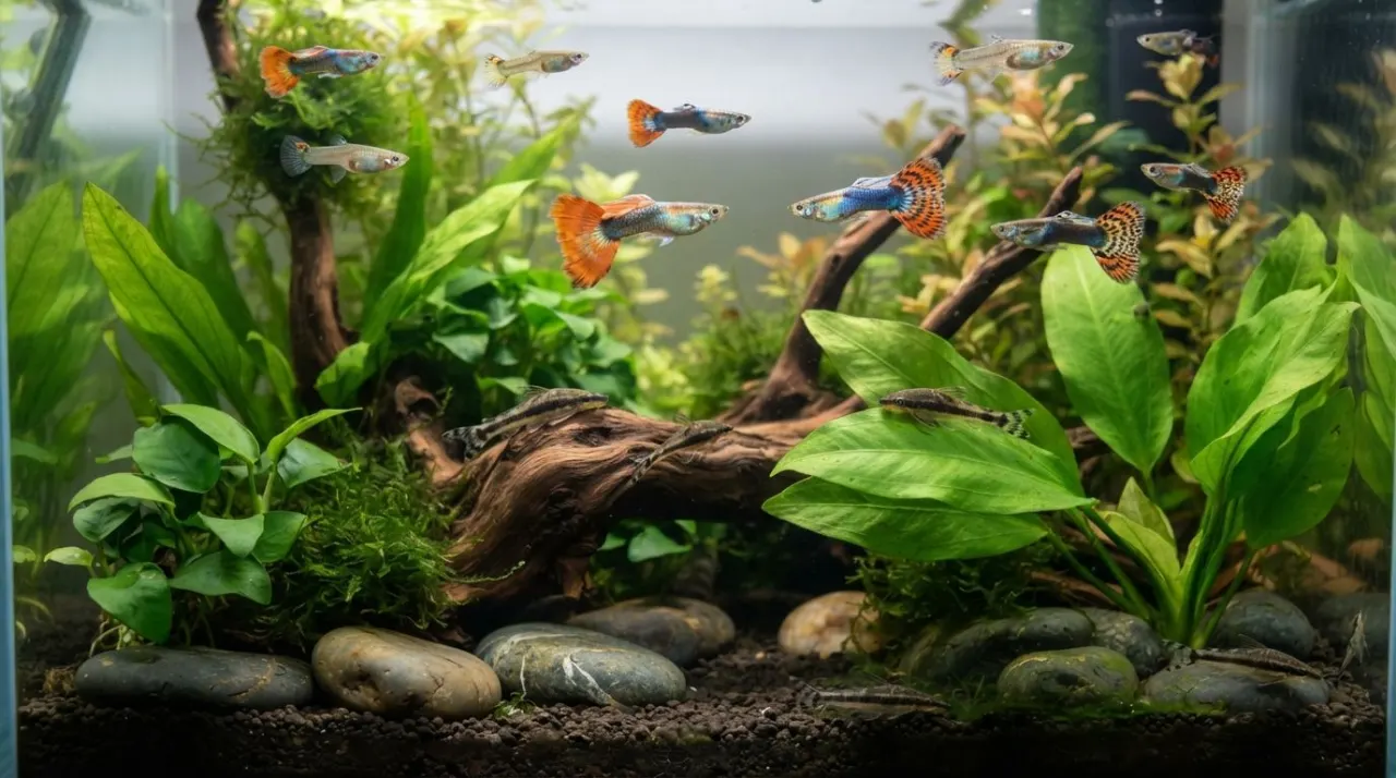 Can Guppies Live With Otocinclus? guide image